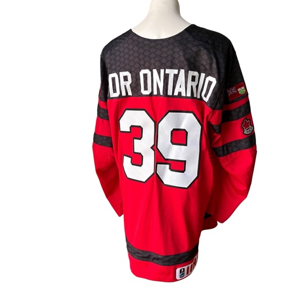 NWT, Nike 2017 World Championship Team Canada IIHF Replica Hockey Jersey Sz L - Picture 5 of 15